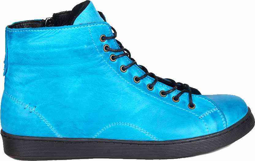 Elevate Your Style with Keila Women's Leather High-Top Sneakers